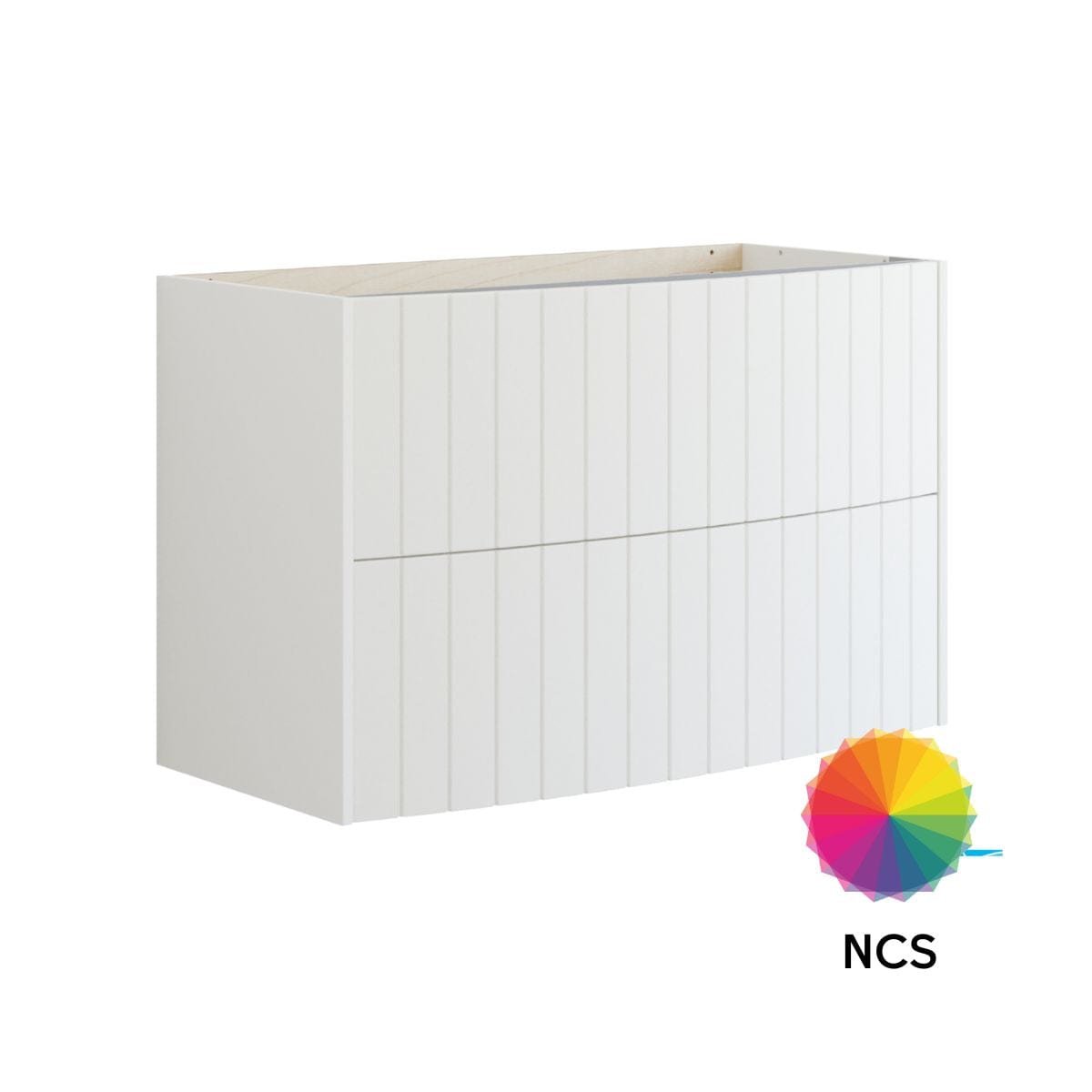 Dansani Inzo Vintage Rillet Servantskap - Buet NCS farge / 100cm Dansani Servantskap DA-R06-4099