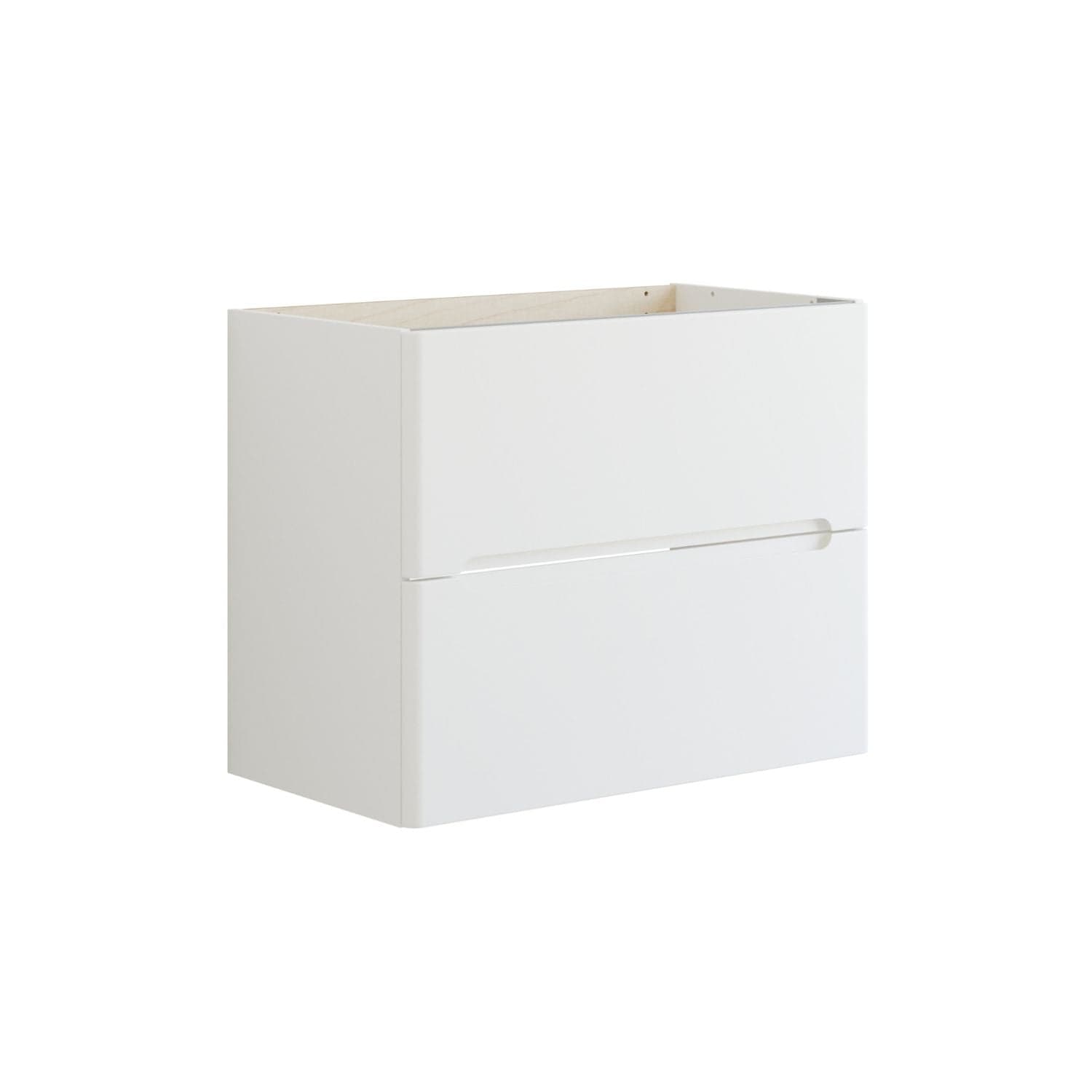 Dansani Inzo Vintage Servantskap med Integrert grep Hvit matt / 80cm Dansani Servantskap DA-R08-A010