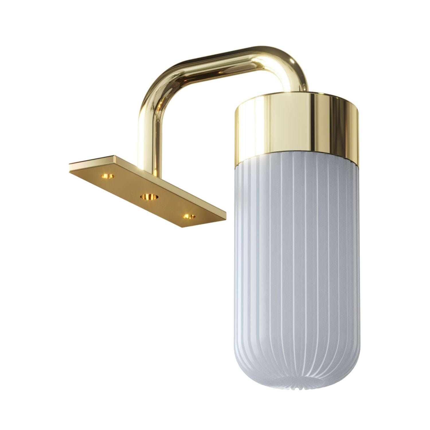 Dansani Lyra Lampe LED til speil Messing Dansani Baderomsbelysning DA-190304312