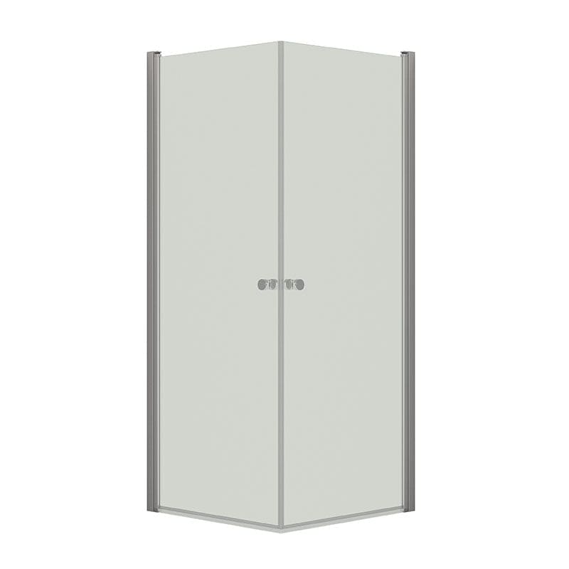 Dansani Match A+A Dusjhjørne Rett Sateng / 80x80cm / Klart glass Dansani Dusjhjørne BUN-A8181-01KL