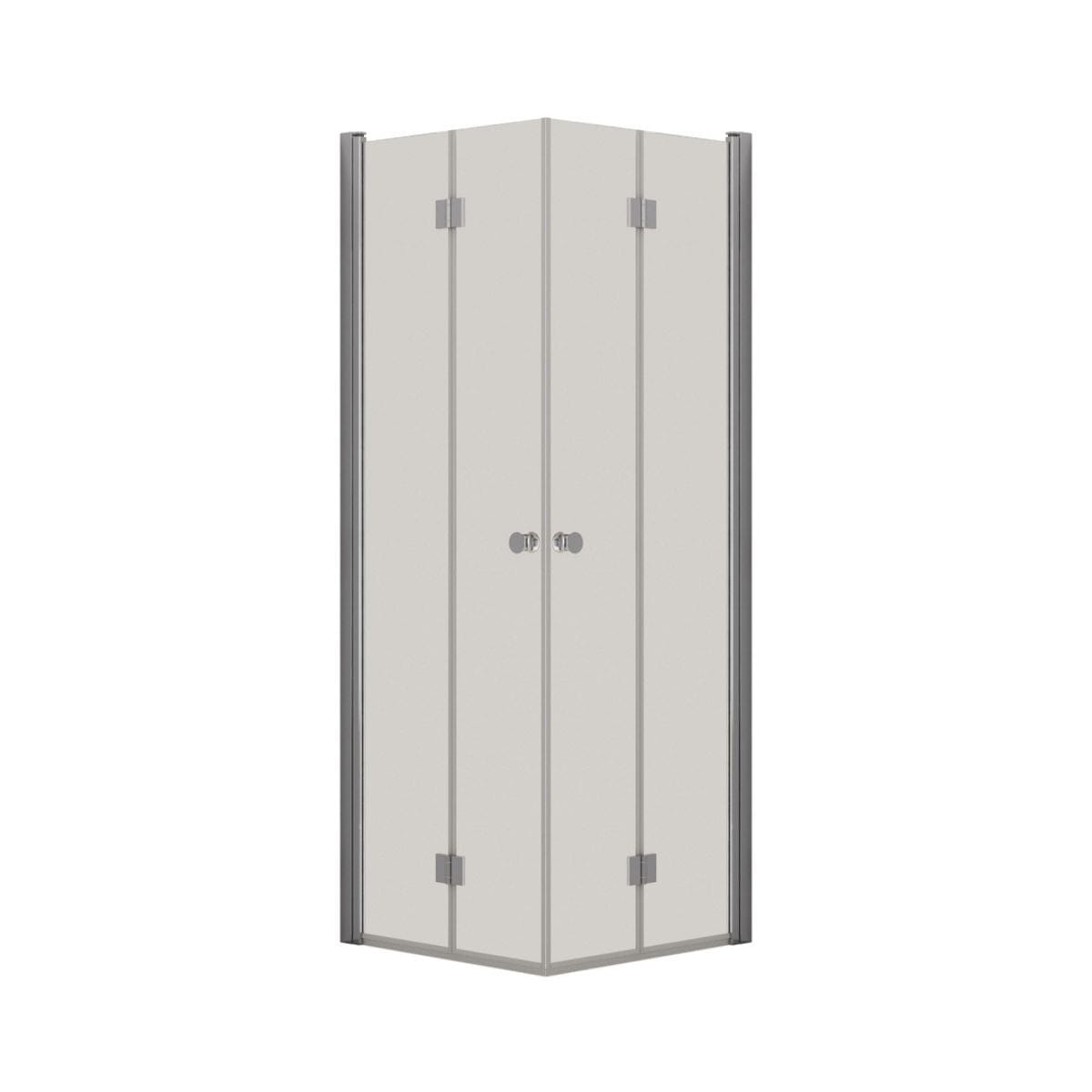 Dansani Match B+B Dusjhjørne Leddet Krom / 70x70cm / Klart glass Dansani Dusjhjørne BUN-B7171-05KR