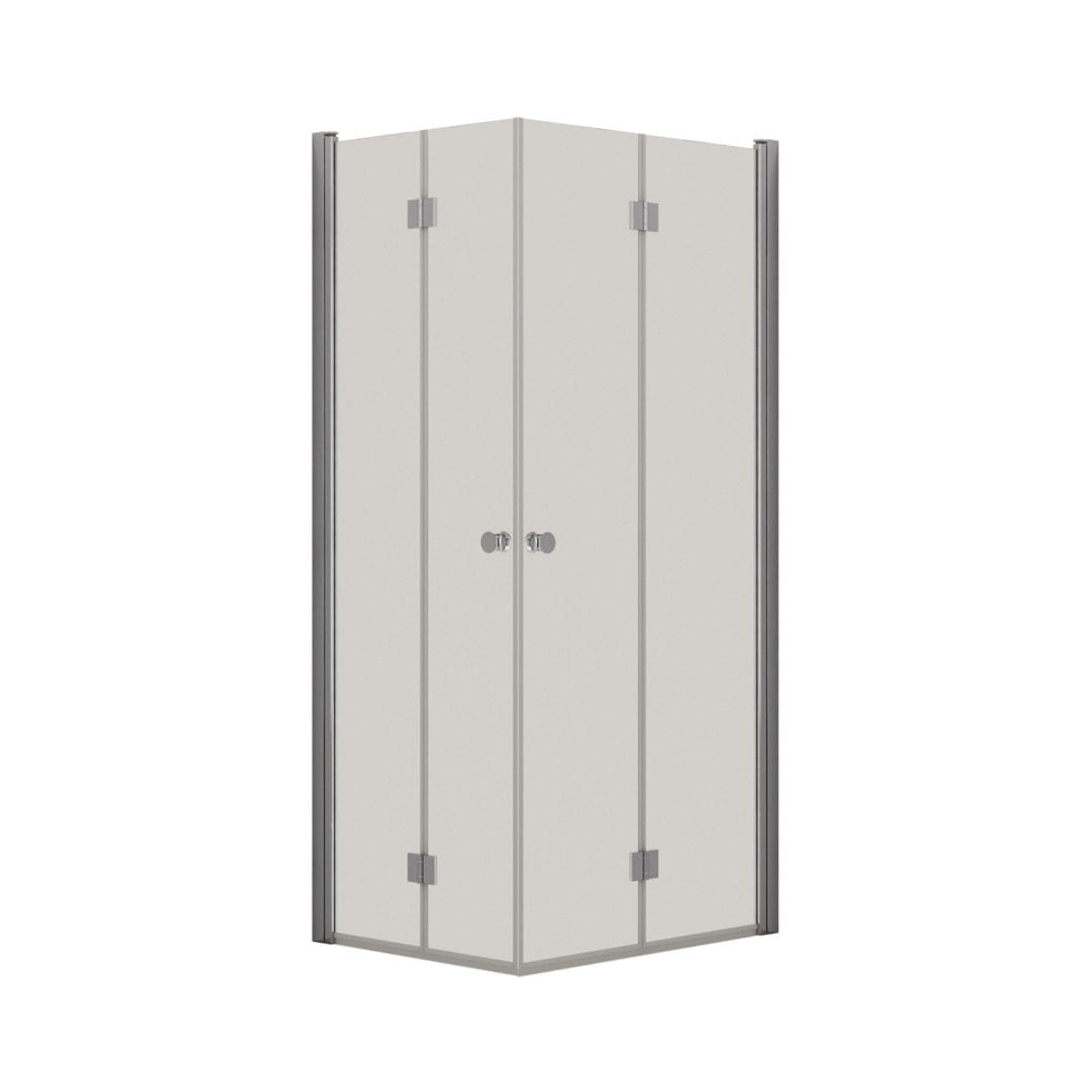 Dansani Match B+B Dusjhjørne Leddet Krom / 70x90cm / Klart glass Dansani Dusjhjørne BUN-B7191-05KR