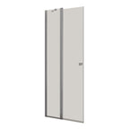 Dansani Match C Dusjdør med sidepanel B90-100xH200cm