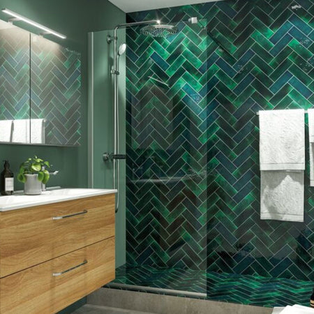 Dansani Match D Fastvegg B70-140xH197,5cm