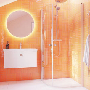 Dansani Match E Halvrund Dusjdør