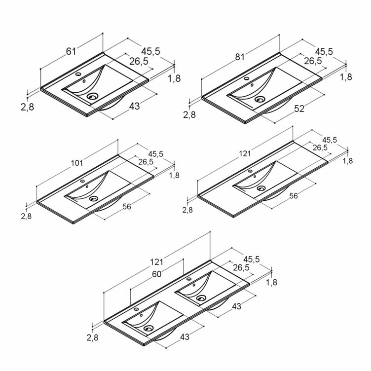 Dansani Mido+ Amber Møbelservant