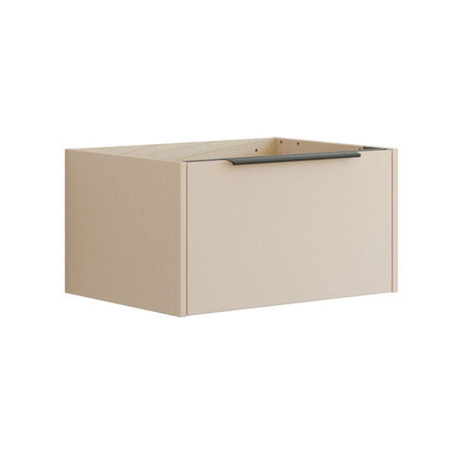 Dansani Mido+ Classic Glatt Servantskap 1 Skuff B60-100xH32xD44cm Sand matt / 60cm Dansani Servantskap DA-N21-1034