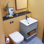 Dansani Mido+ Classic Glatt Servantskap Med skuff og åpent rom