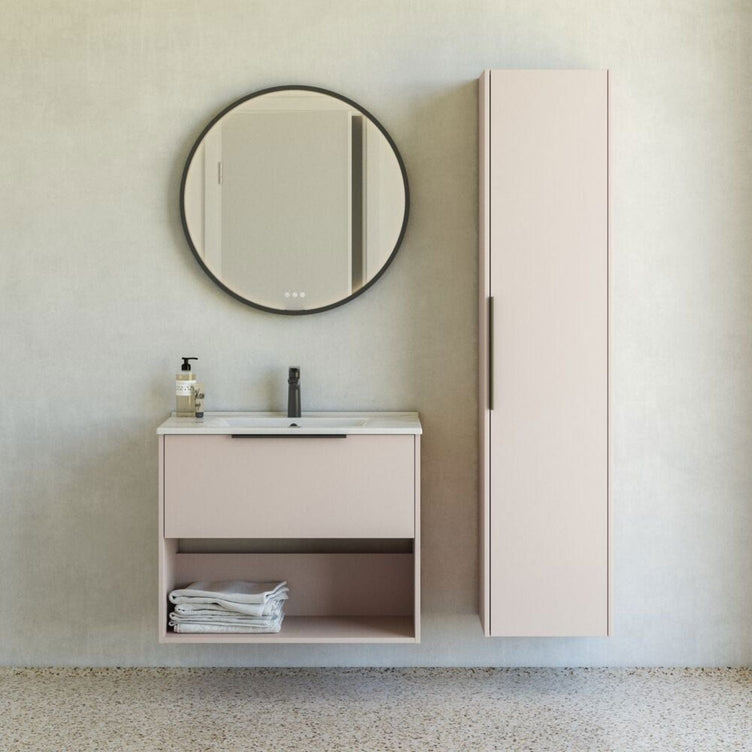 Dansani Mido+ Classic Glatt Servantskap Med skuff og åpent rom