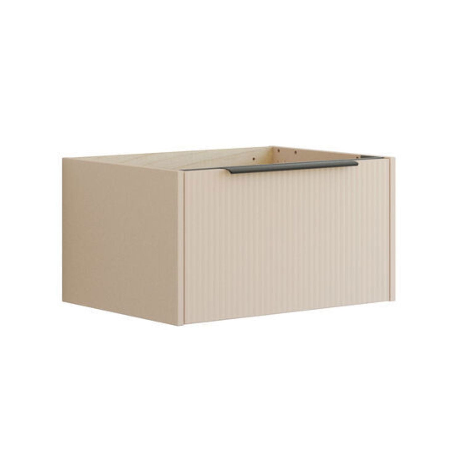 Dansani Mido+ Classic Stripet Servantskap 1 Skuff Sand matt / 60cm Dansani Servantskap DA-N21-N034