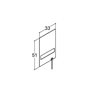 Dansani Mido+ Classic Varmeplate 300x500mm