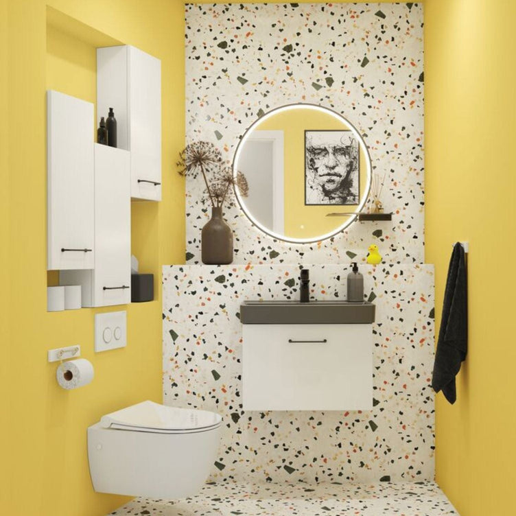 Dansani Mido+ Glatt Overskap 1 dør B30xH70xD19cm