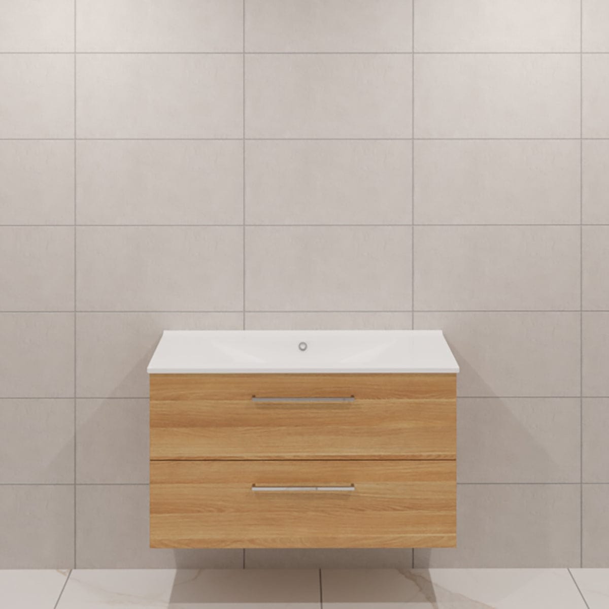 Dansani Mido+ Møbelpakke Servantskap med servant Varm eik / 100cm / Ingen Dansani Møbelpakke bad DA-MMA-2555