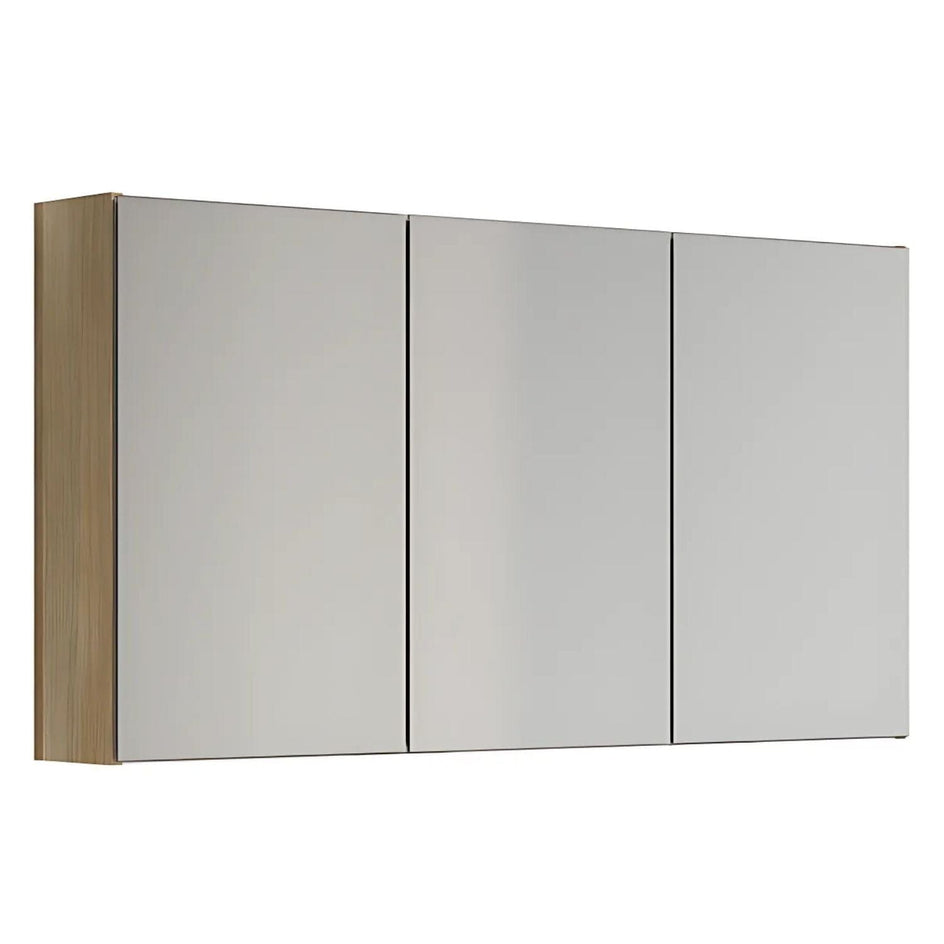 Dansani Mido+ Select Speilskap 3 dører uten lamper B120xH64cm Varm eik / 120cm Dansani Speilskap DA-S673-155