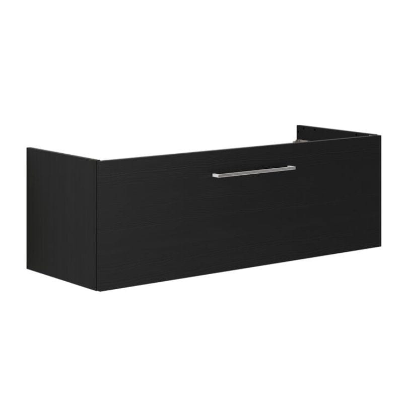 Dansani Mido+ Servantskap 1 Skuff B60-120xD44cm Svart struktur / 120cm Dansani Servantskap DA-P43-1029