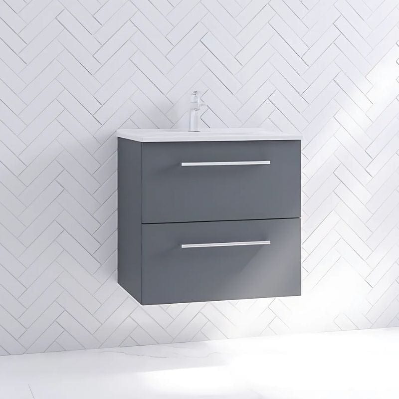 Dansani Mido+ Servantskap 2 Skuffer B60-120xD44cm uten servant Dansani Servantskap