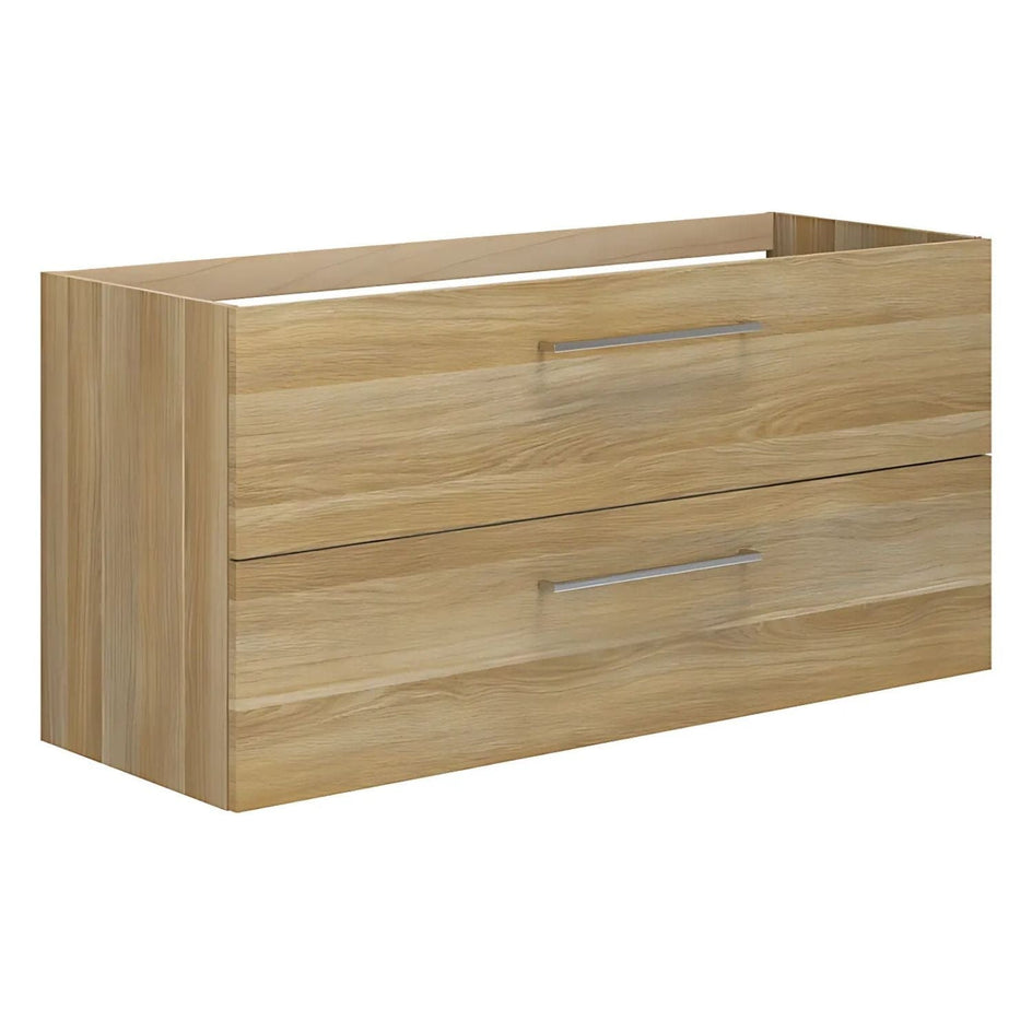 Dansani Mido+ Servantskap 2 Skuffer B60-120xD44cm uten servant Varm eik / 120cm dobbel Dansani Servantskap DA-P13-1055