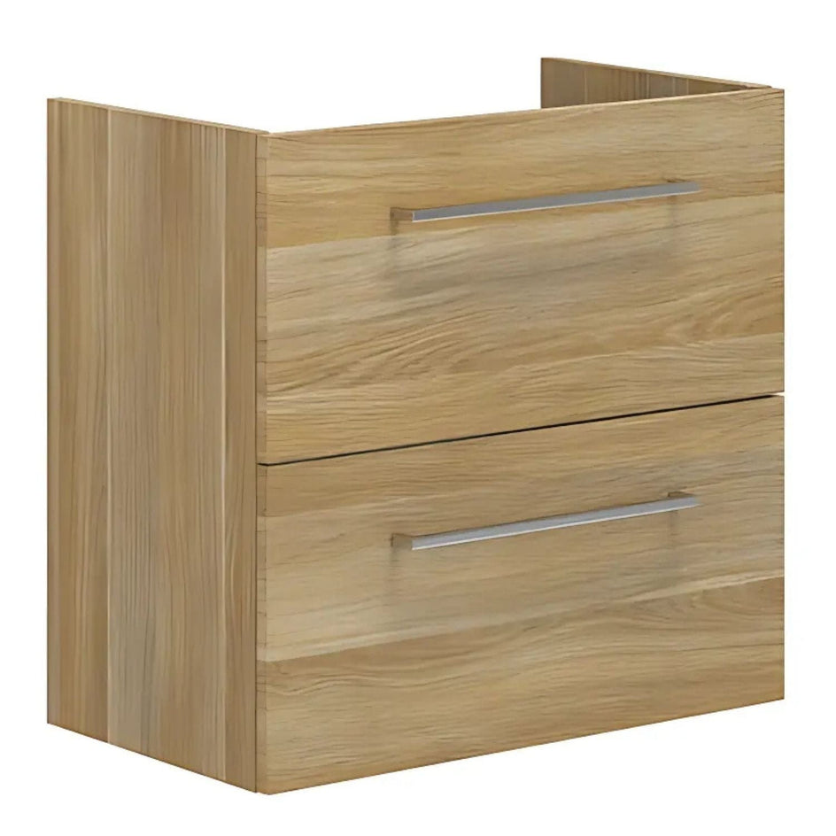 Dansani Mido+ Slim Servantskap 2 Skuffer B50-80xD35cm uten servant Varm eik / 60cm / Vegg Dansani Servantskap DA-P05-1055