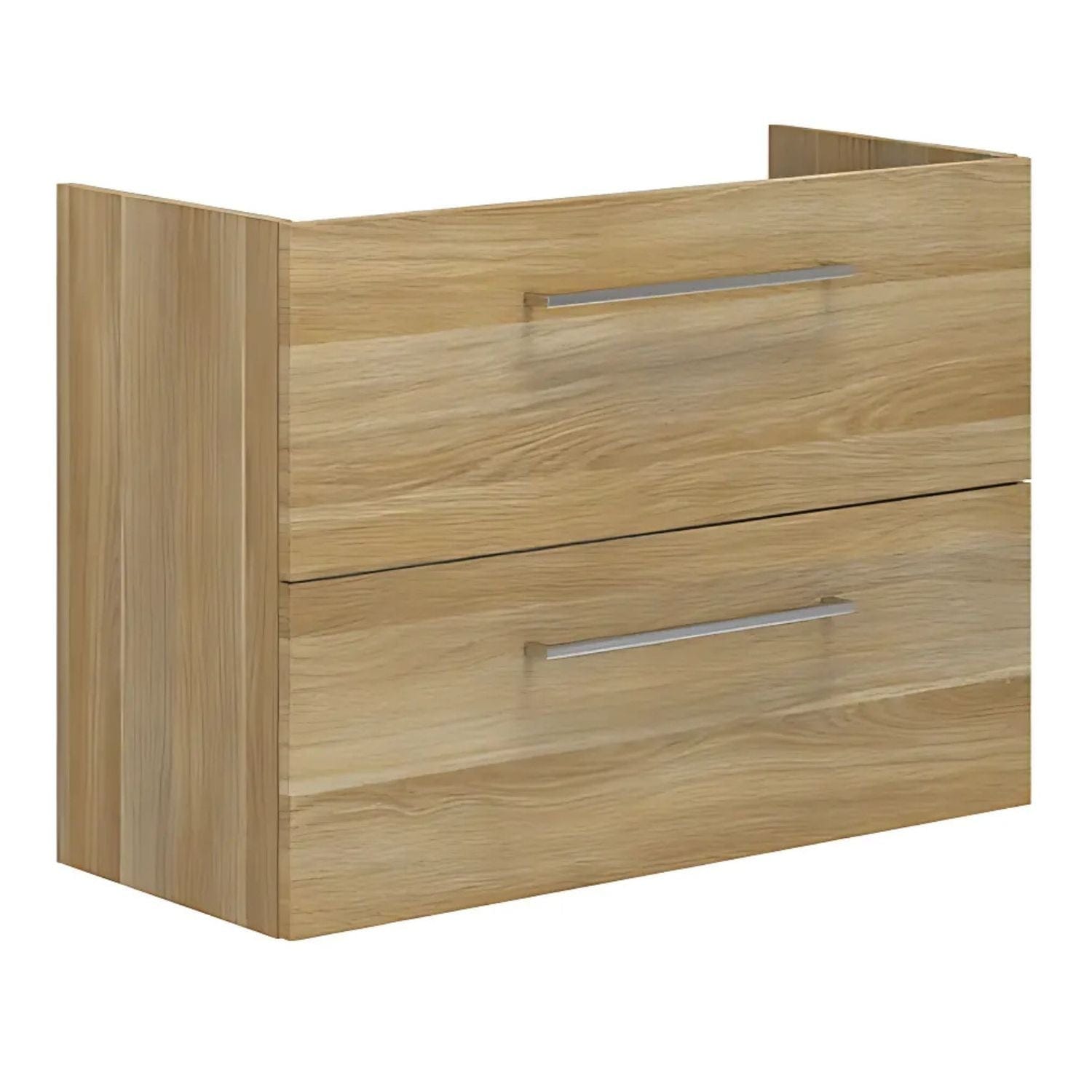 Dansani Mido+ Slim Servantskap 2 Skuffer B50-80xD35cm Varm eik / 80cm / Vegg Dansani Servantskap DA-P06-1055