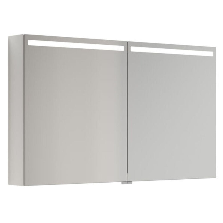 Dansani Mido+ Top Speilskap LED B50-120xH70,4cm Hvit høyglans / 120cm Dansani Speilskap DA-S512-112