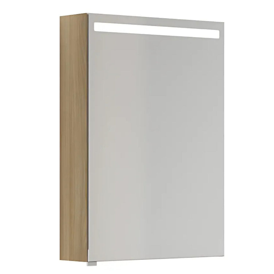 Dansani Mido+ Top Speilskap LED B50-80xH70,4cm Varm eik / 50cm Dansani Speilskap DA-S515-155