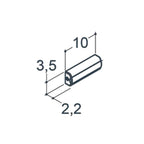 Dansani Skuffelys batteridrevet grå