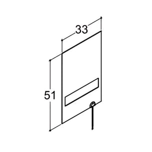 Dansani Varmeplate 330x510 mm