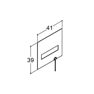 Dansani Varmeplate 390x410 mm