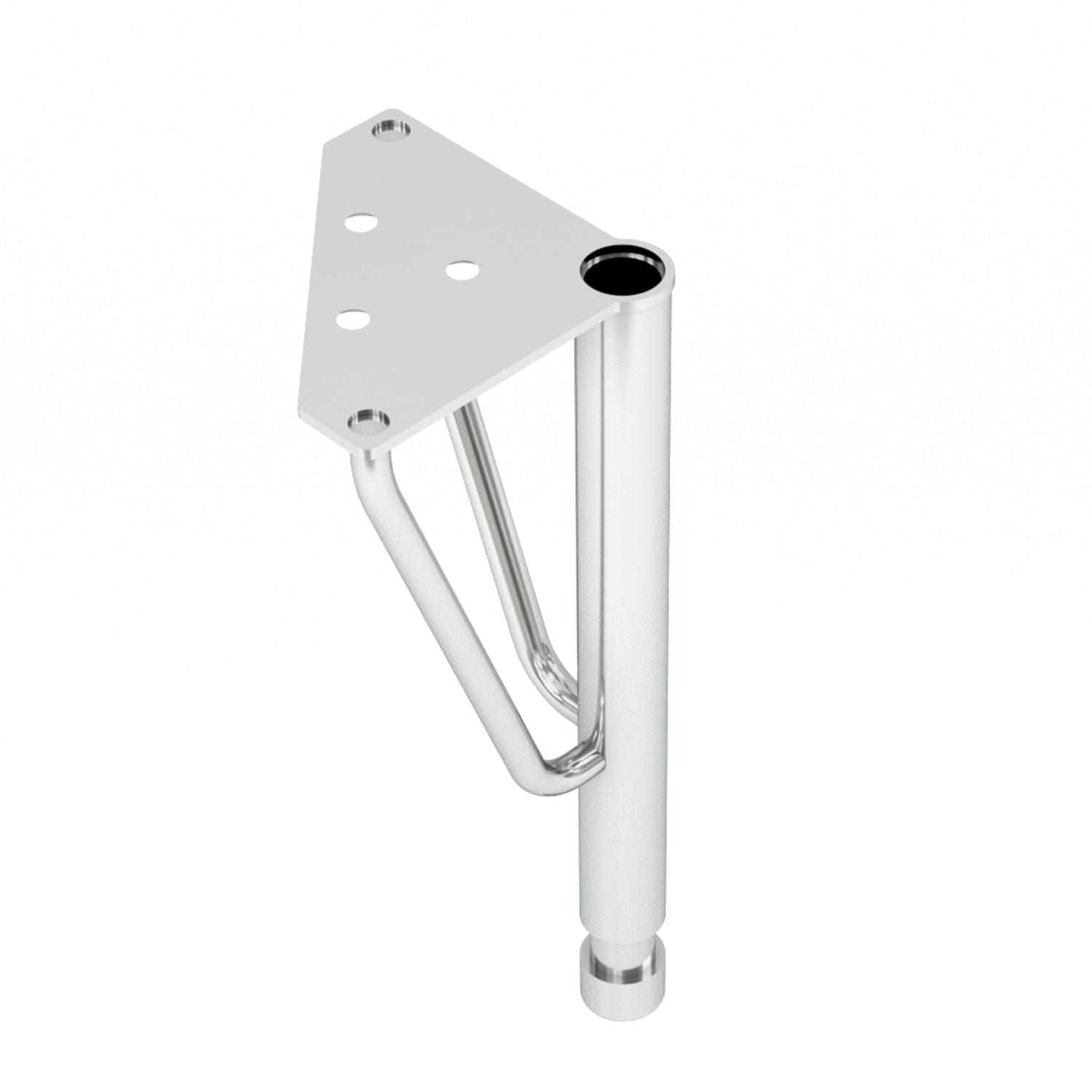 Dansani Vintage Støtteben Krom / 15-19cm Dansani Tilbehør baderomsinnredning DA-842210043