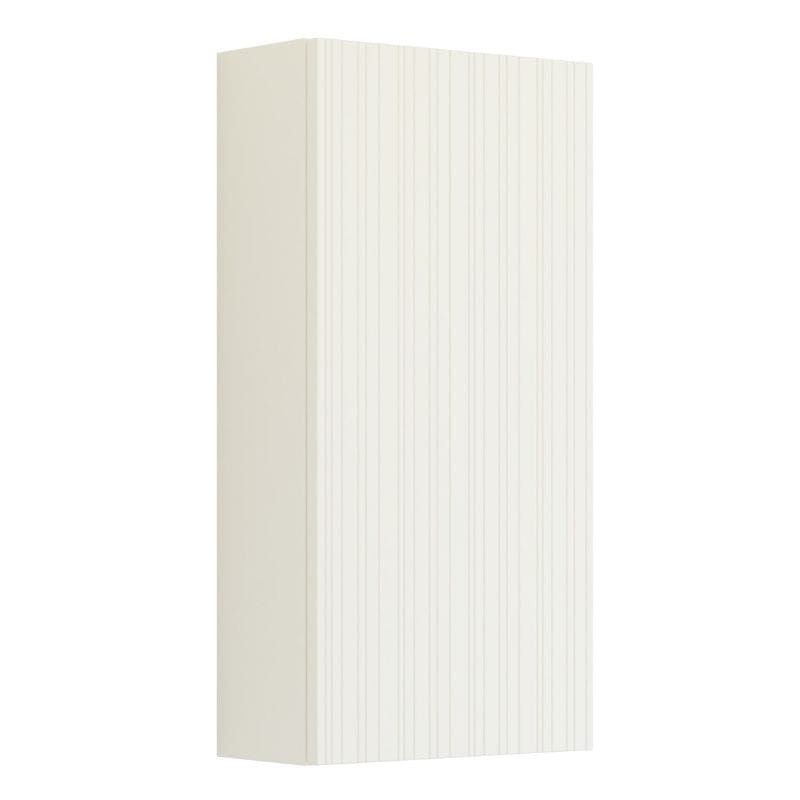 Dansani You Urban Riflet Overskap 1 dør Hvit matt / 40cm / Høyre hengslet Dansani Sideskap bad DA-V51-9110