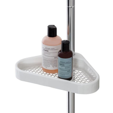 Elementals Dusjhylle med Teleskopstang 3-kurvers