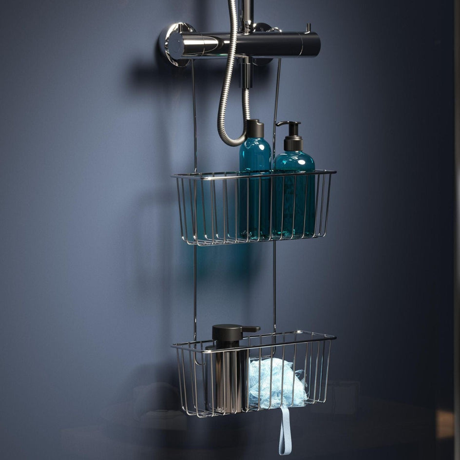 Elementals Dusjkurv dobbel for armatur Coram Dusjhylle