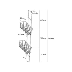 Elementals Dusjkurv Dobbel for dusjvegg