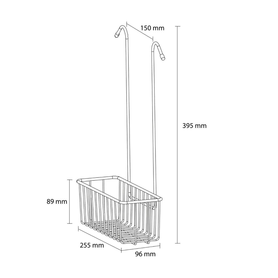 Elementals Dusjkurv for armatur Coram Dusjhylle