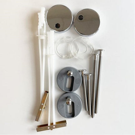 Esbada Festebeslag komplett til Classic toalettsete (reservedel) Esbada Reservedel toalett CO-L206000