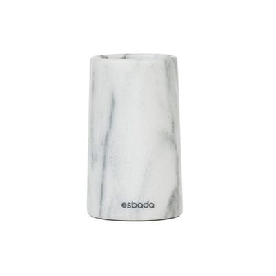 Esbada Marmor tannglass  Hvit Esbada Tannbørsteholder CO-L455008