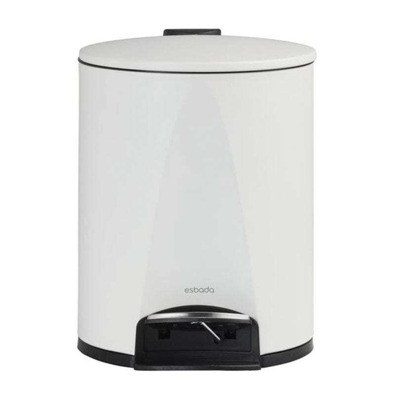 Esbada Pure pedalbøtte 5L Hvit matt Esbada Søppelbøtte CO-E070101