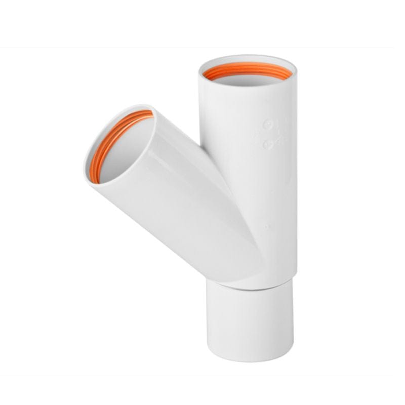 Faluplast Grenrør 45° 50mm Faluplast Grenrør GRO-4516165