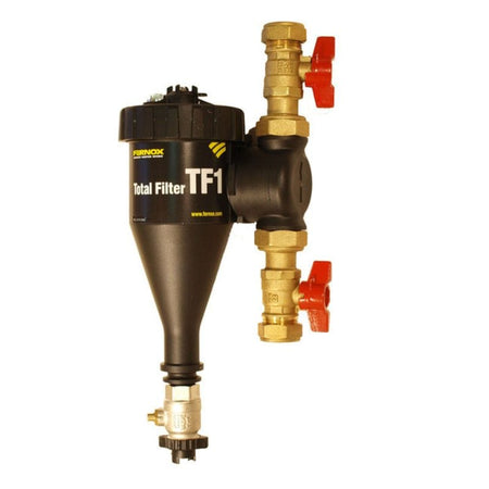 Fernox Filter Total TF-1 med Filter Fluid + Protector Pakke