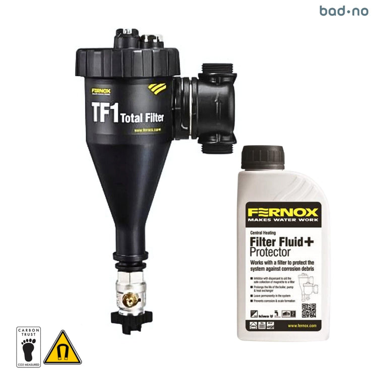 Fernox Filter Total TF-1 med Filter Fluid + Protector Pakke