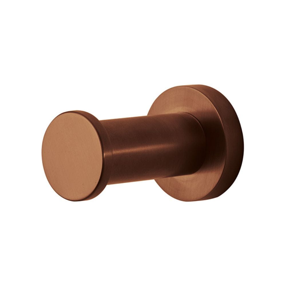 Fima Enkel Knagg Børstet amber bronse Fima Knagger DAL-1398975