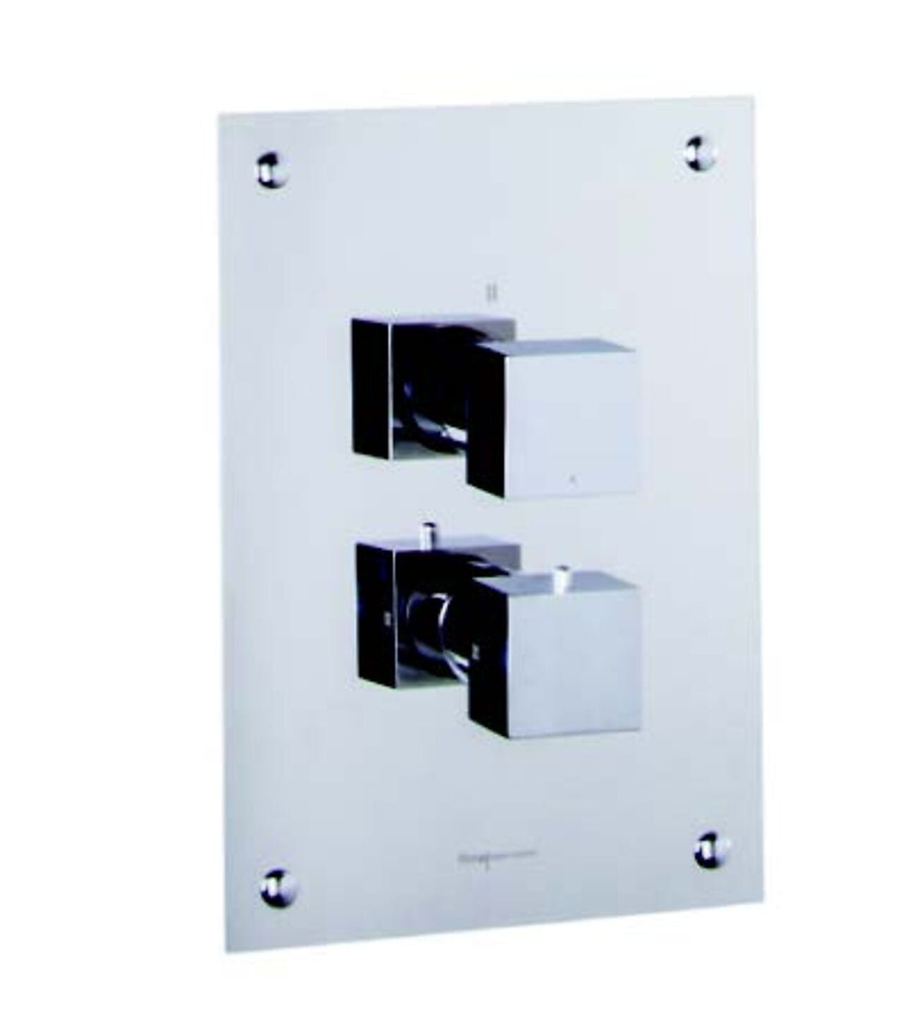 Fima Frontpanel Piazza Dusj Innbygging F4510 20x28,5cm Krom Fima Blandebatteri innbygging GRO-4405035