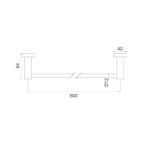 Fima Håndklestang 60cm