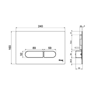 Fima F5744 Trykkplate