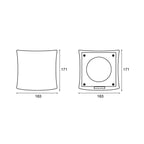 Flexit 100 FF Ventil Innvendig