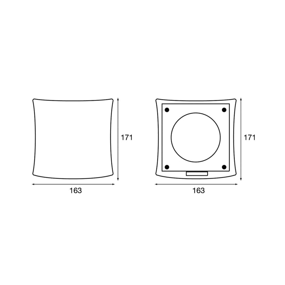 Flexit 100 FF Ventil Innvendig 100 FF Flexit FL-115308