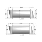 Flexit Aero Lydventil Ø100-125mm