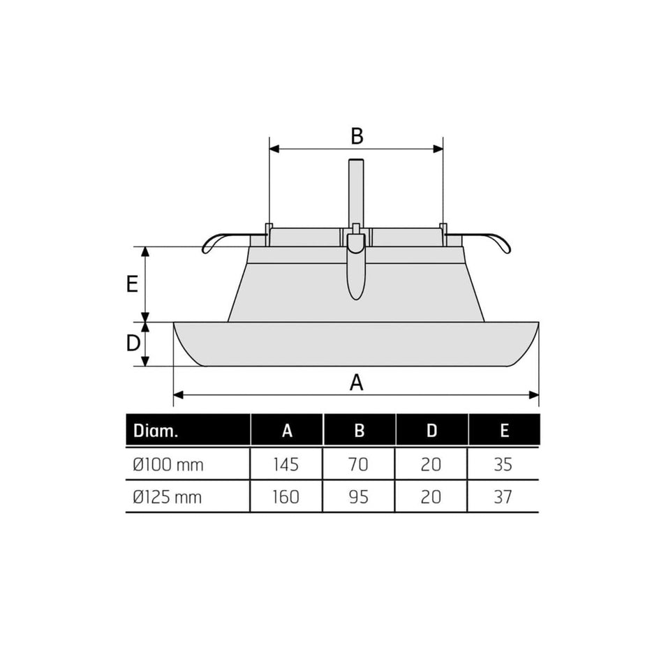 Flexit Avtrekksventil Flexit