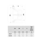 Flexit Avtrekksventil Ø100-125mm