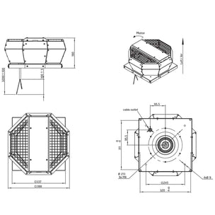 Flexit DVA AC Takvifte